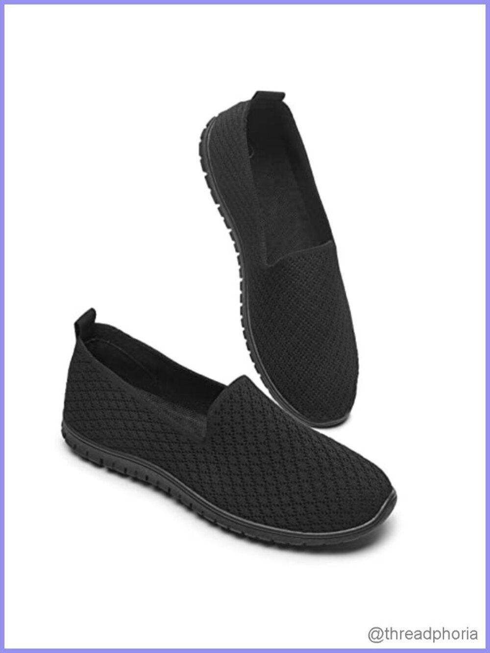Mesh Flats Shoes Breathable Slip on Comfortable Walking Shoes